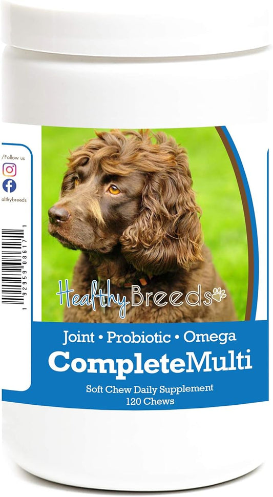 Healthy Breeds Boykin Spaniel All in One Multivitamin Soft Chew 120 Count