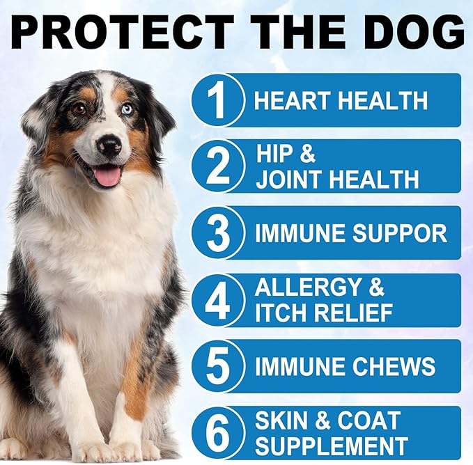 Dog Allergy Relief Chews, Dog Allergy Chews (150 Count), Itch Relief for Dogs, Omega 3 Fish Oil + Pumpkin Enzymes + DHA for Dogs, Anti Hot Spots + Seasonal Allergies, Skin & Coat Immune Health