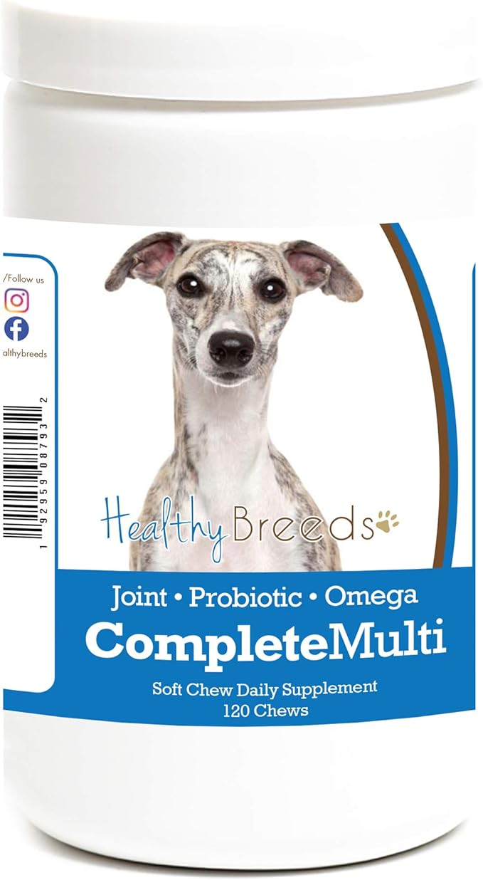 Healthy Breeds Whippet All in One Multivitamin Soft Chew 120 Count