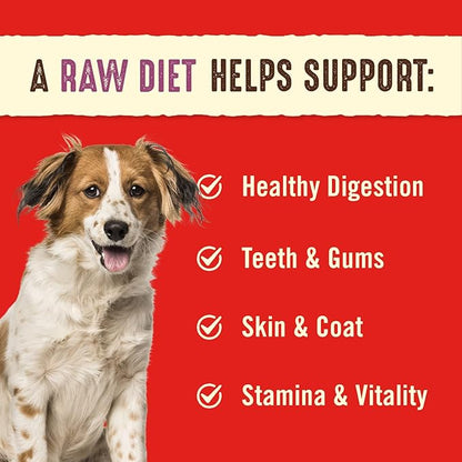 Stella & Chewy's Freeze Dried Raw Dinner Patties – Grain Free Dog Food, Protein Rich Tantalizing Turkey Recipe – 14 oz Bag