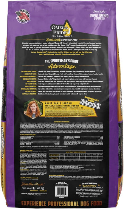 Field Master Grain-Free Chicken, Sweet Potato, & Berry Recipe Dry Dog Food, 30-lb Bag