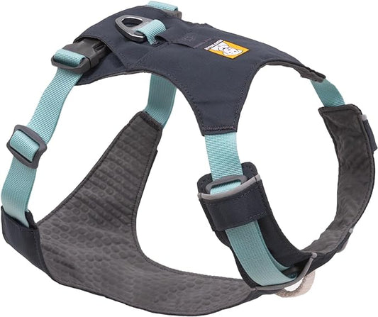 Ruffwear, Hi & Light, Everyday Lightweight Dog Harness, Trail Running, Walking, Hiking, All-Day Wear, Basalt Gray, XXX-Small