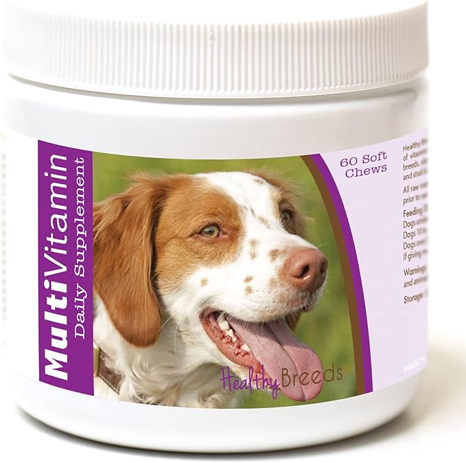Healthy Breeds Brittany Multi-Vitamin Soft Chews 60 Count