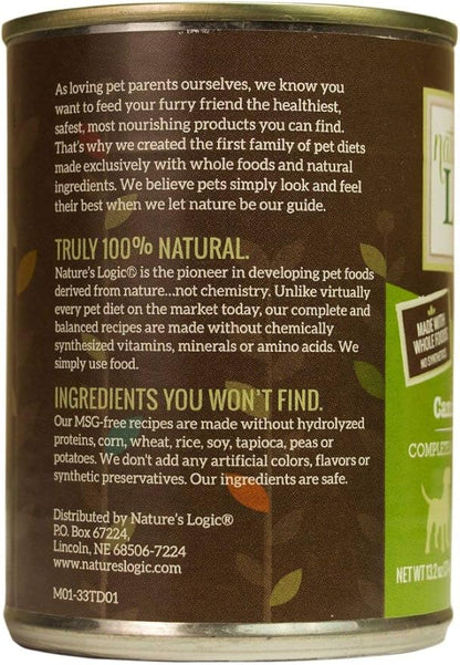 Natures Logic NL00159 Grain-Free Turkey Feast Wet Dog Food, One Size