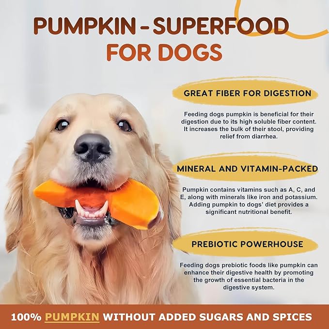 Probiotics for Dogs Dog Probiotics for Digestive Enzymes Health with pumpkin, Fish Oil, Enzymes, Supports Gut & Immune & Itchy - 109 Soft Chews