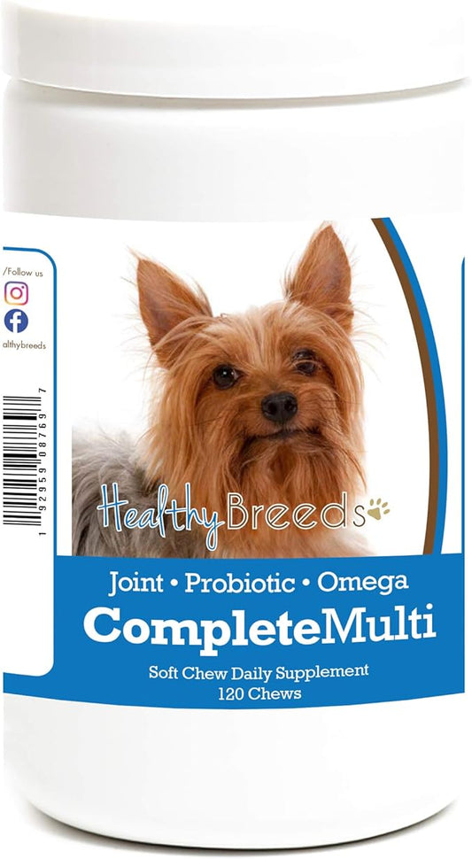 Healthy Breeds Silky Terrier All in One Multivitamin Soft Chew 120 Count