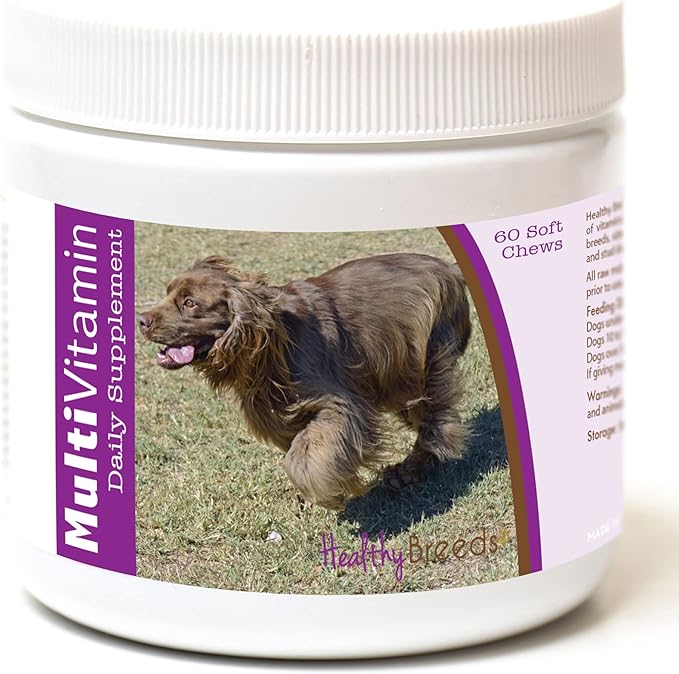Healthy Breeds Sussex Spaniel Multi-Vitamin Soft Chews 60 Count