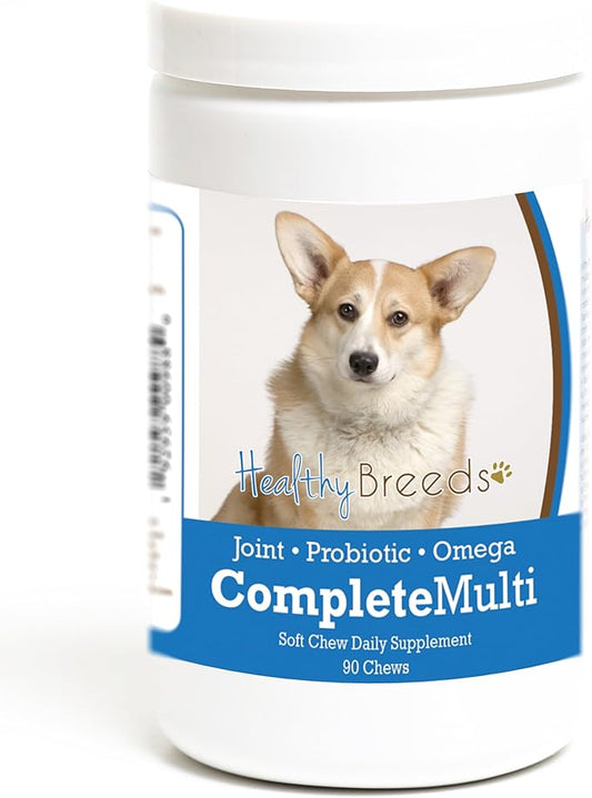 Healthy Breeds Cardigan Welsh Corgi All in One Multivitamin Soft Chew 90 Count
