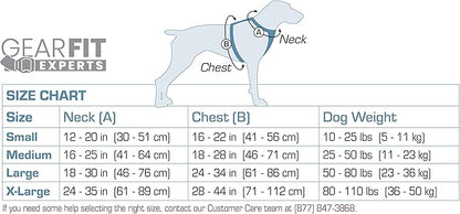 Kurgo K01937 Dog Harness for Large, Medium, & Small Active Dogs, Pet Hiking Harness for Running & Walking, Everyday Harnesses for Pets, Reflective, Journey Air, Red/Grey 2018, X-Small