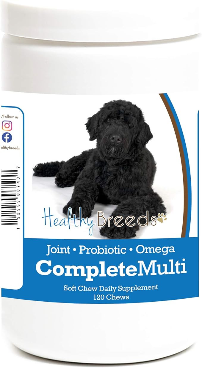 Healthy Breeds Portuguese Water Dog All in One Multivitamin Soft Chew 120 Count
