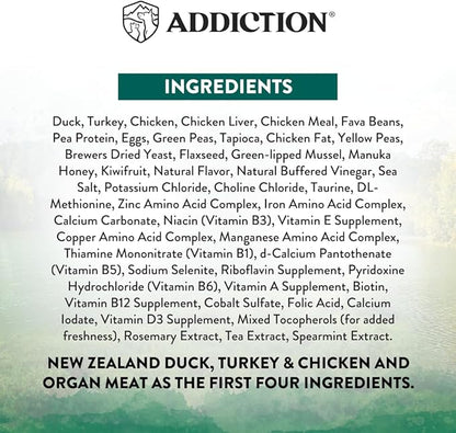 Addiction Wild Islands Island Bird Premium Duck Turkey & Chicken Dry Dog Food - 20 lb
