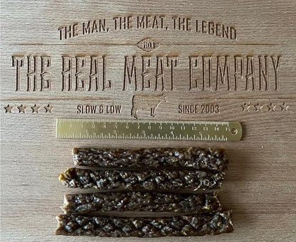 Real Meat Dog Treats Turkey Neckers - 6oz Bag of 6-Inch USA-Made Air-Dried Turkey Necks for Dogs - Ground Neck & Bones Turkey Dog Treats Sourced from All-Natural, Free-Range Turkey - Dog Turkey Necks