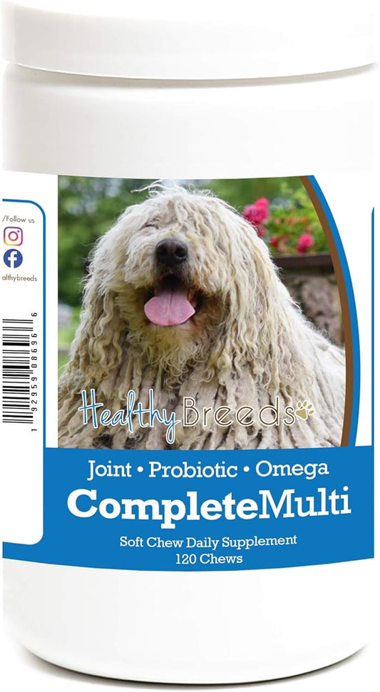 Healthy Breeds Komondorok All in One Multivitamin Soft Chew 120 Count