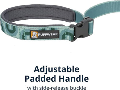 Ruffwear, Crag Dog Leash, Hand-Held or Waist-Worn Reflective with Traffic Handle, Grassy Oxbow
