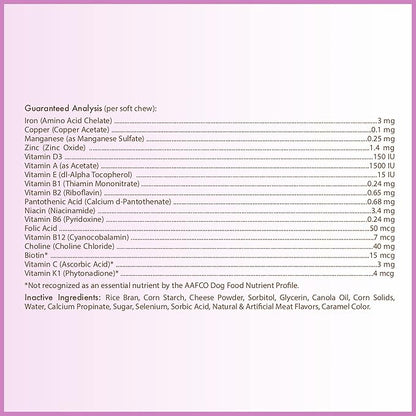 Healthy Breeds Cavalier King Charles Spaniel Multi-Vitamin Soft Chews 60 Count