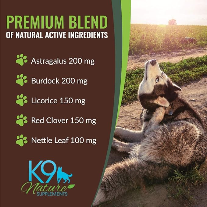 All-Clear - Allergy Supplement for Dogs - 45 Chews - Soothing Herbal Formula with Natural Ingredients - Support for Pet’s Seasonal Allergies & Itching - for All Breeds