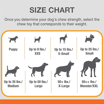 Nylabone Strong Chew Sneaky Snacker Treat Toy for Dogs, Interactive Dog Enrichment Chew Toys, Bacon Flavor, Large/Giant - Up to 50 lbs. (1 Count)