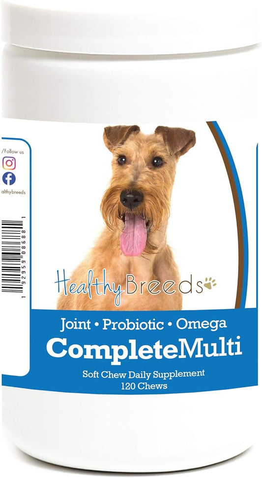 Healthy Breeds Irish Terrier All in One Multivitamin Soft Chew 120 Count