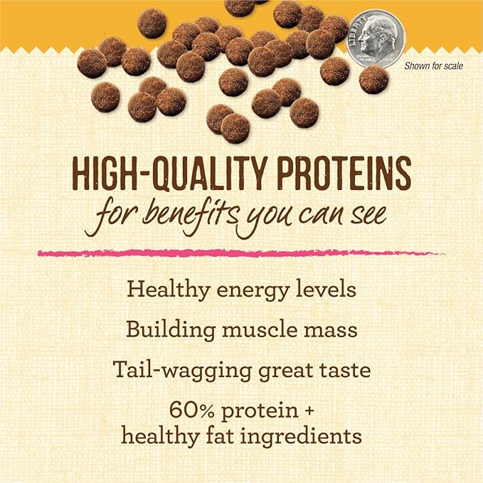 Merrick Lil’ Plates Premium Grain Free Dry Dog Food For Small Dogs, Real Chicken And Sweet Potato Kibble - 4.0 lb. Bag