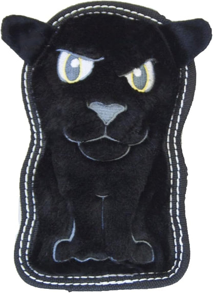 Outward Hound Tough Seamz Panther Plush Dog Toy, Small