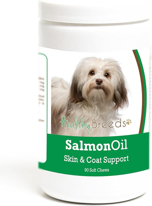 Healthy Breeds Havanese Salmon Oil Soft Chews 90 Count