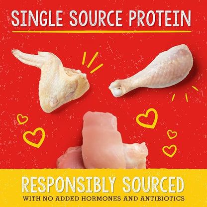 Stella & Chewy's Freeze Dried Raw Chewy’s Chicken Meal Mixers – Dog Food Topper for Small & Large Breeds – Grain Free, Protein Rich Recipe – 3.5 oz Bag