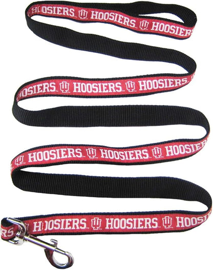 Pets First Collegiate Pet Accessories, Dog Leash, Indiana Hoosiers, Medium