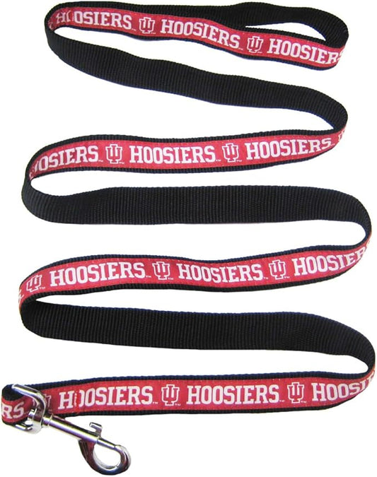 Pets First Collegiate Pet Accessories, Dog Leash, Indiana Hoosiers, Medium