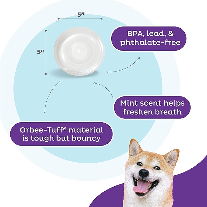 Outward Hound Snoop Interactive Treat Dispensing Dog Toy, Large, White