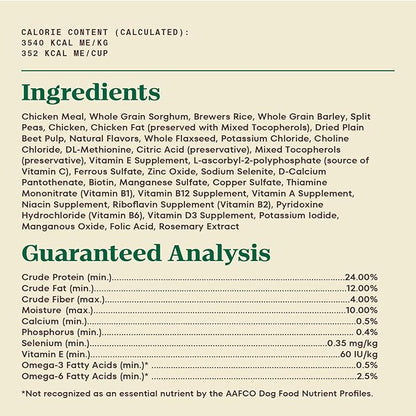 Nutro Max Senior Dry Dog Food with Farm-Raised Chicken, 25 lb. Bag