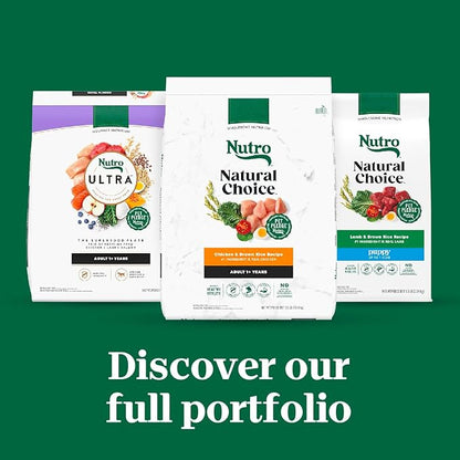 Nutro Natural Choice Puppy Dry Dog Food, Lamb & Brown Rice Recipe, 12 lb. Bag