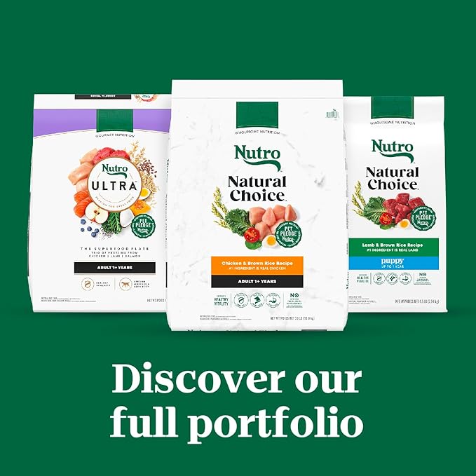 Nutro Natural Choice Puppy Dry Dog Food, Lamb & Brown Rice Recipe, 4.5 lb. Bag