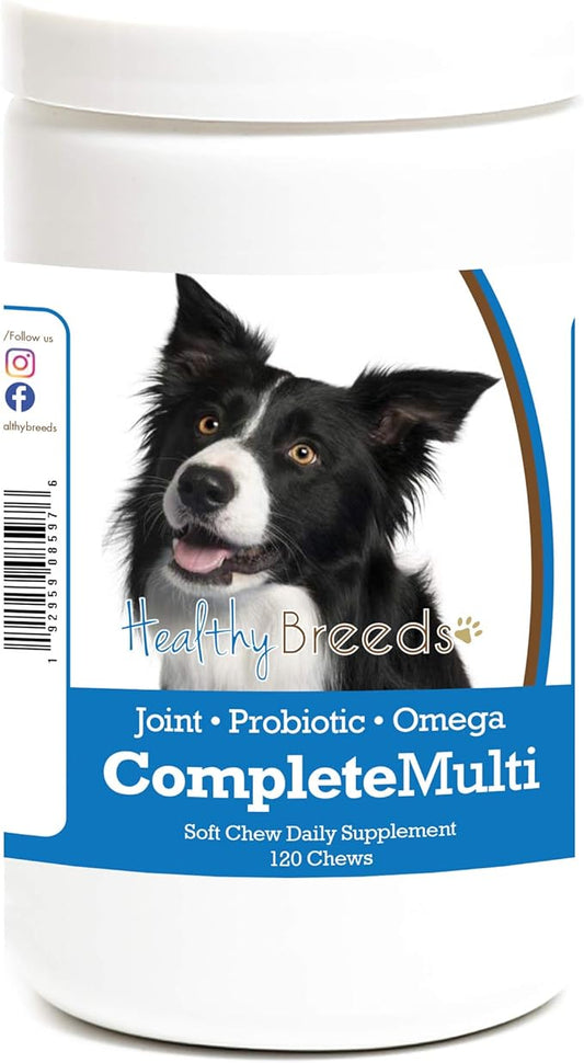 Healthy Breeds Border Collie All in One Multivitamin Soft Chew 120 Count