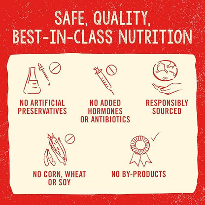 Stella & Chewy's Freeze Dried Raw Super Beef Meal Mixer – Dog Food Topper for Small & Large Breeds – Grain Free, Protein Rich Recipe – 35 oz Bag