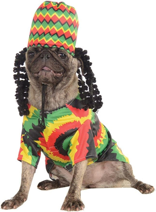 Rubie's Pet Costume, Large, Rasta Dog