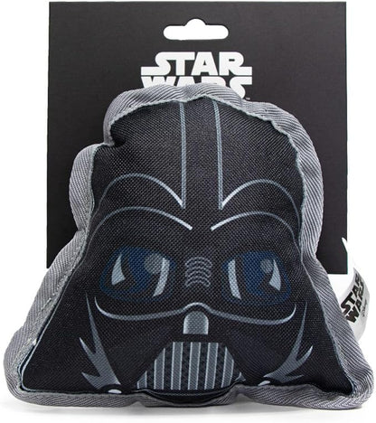 Buckle-Down Dog Toy, Star Wars, Ballistic Squeaker Darth Vader Head