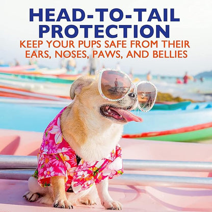 EBPP Dog Sunscreen Sun Skin Protector Spray 8 oz - Safe for All Breeds with No Zinc Oxide - Pet Protection and Moisturizer for Skin, Coat, Nose, Ears