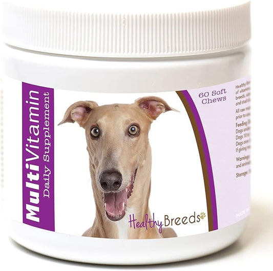 Healthy Breeds Italian Greyhound Multi-Vitamin Soft Chews 60 Count