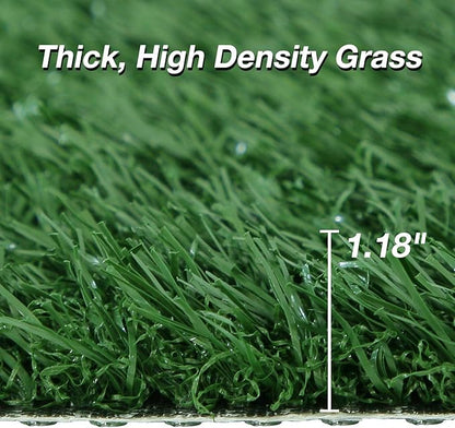Replacement Dog Grass Pee Pad for Potty Training - 24"x24"/2 Pack, Medium Artificial Grass Patch for Potty Tray, Reusable & High Drainage