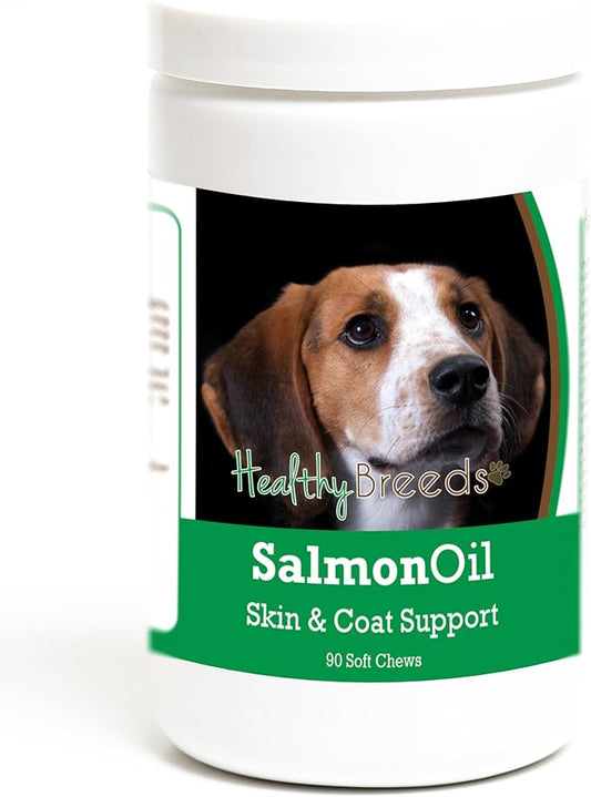 Healthy Breeds American English Coonhound Salmon Oil Soft Chews 90 Count