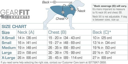 Kurgo Loft Dog Jacket, Reversible Dog Coat, Wear with Harness or Sweater, Water Resistant, Reflective, Winter Coat for Small Dogs (Coastal Blue, XS)