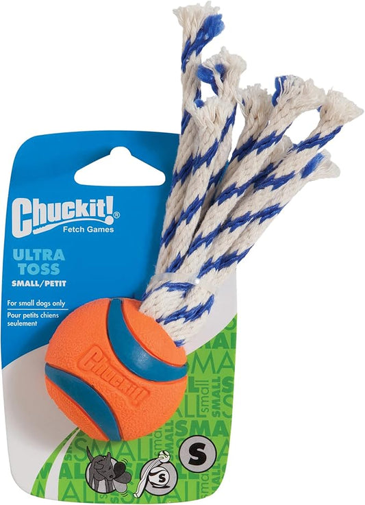 Chuckit Ultra Toss Dog Toy, Small Indoor and Outdoor Dog Toy for Dogs 0-20 Pounds