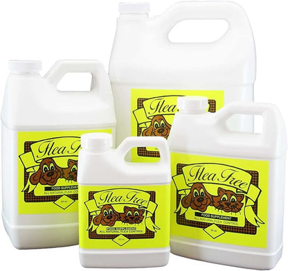 Flea-Free Pure Organic Food Supplement and Natural Pet Products , 128 Ounce