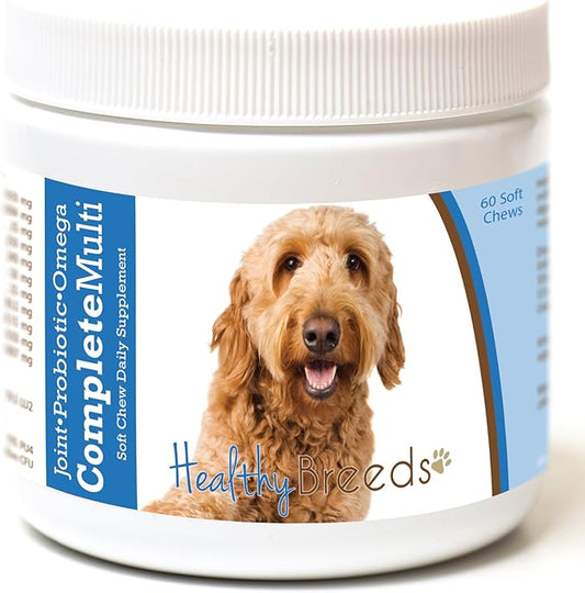 Healthy Breeds Goldendoodle All in One Multivitamin Soft Chew 60 Count