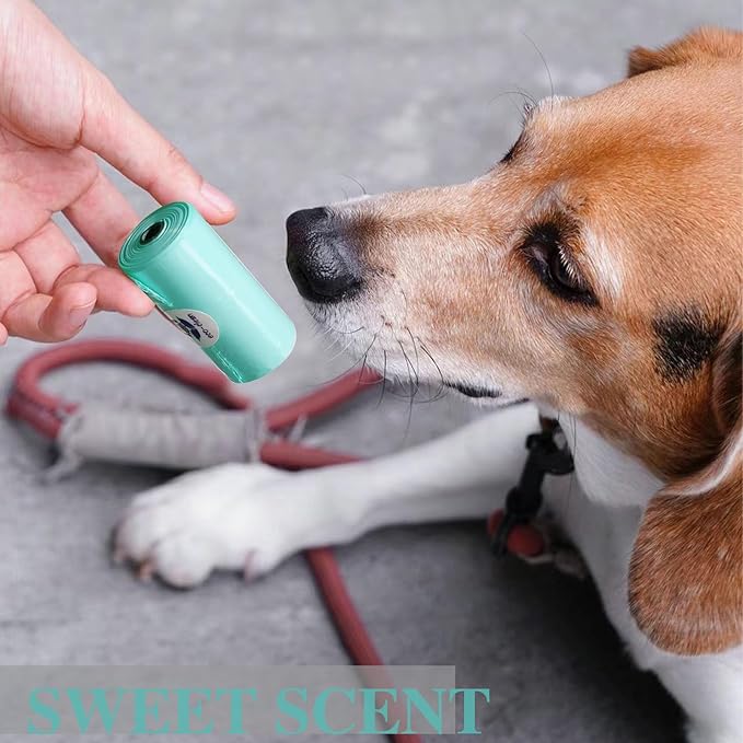 A&H ZIER Poop Bags Holder with Portable Colorful Lanyard, Soft-touch Dog Poop Bags Dispenser Dog Waste Bags, Compatible with any Dog Walking Accessories