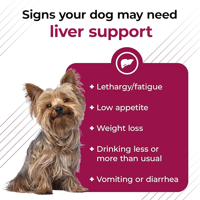 VetriScience Vetri SAMe Liver Supplements for Dogs & Cats, 90mg - 1-Month Supply (30 Tablets) - SAM-e Supplement with Glutathione Supports Liver Health, Function & Detox