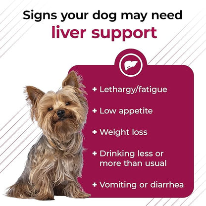 VetriScience Vetri SAMe Liver Supplements for Dogs & Cats, 90mg - 1-Month Supply (30 Tablets) - SAM-e Supplement with Glutathione Supports Liver Health, Function & Detox