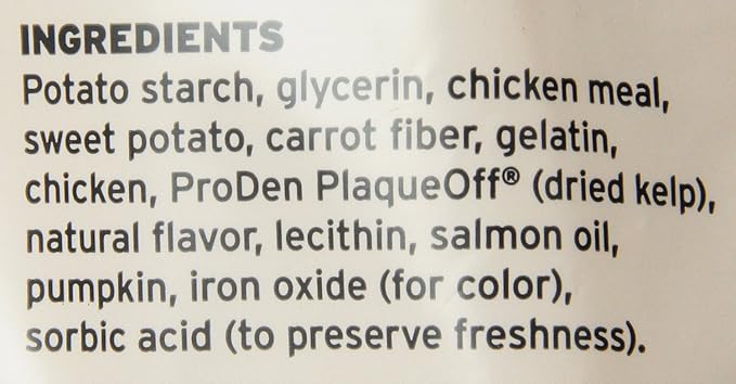 Indigenous Grain Free Dental Health Bones 2 Flavor Variety Bundle: (1) Smoked Bacon Flavor, and (1) Carrot & Pumpkin Flavor, 17 Oz. Ea.