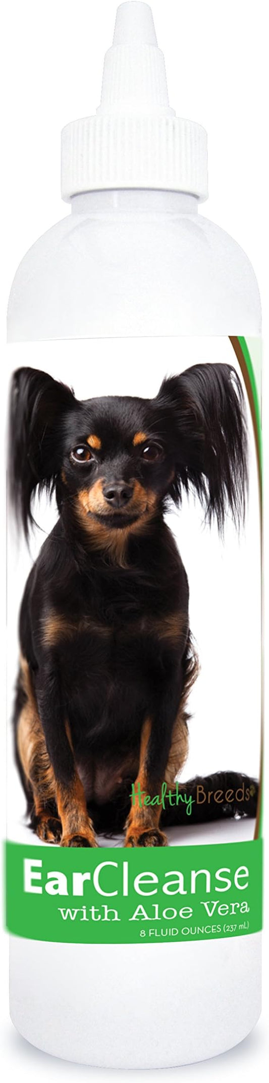 Healthy Breeds Russian Toy Terrier Ear Cleanse with Aloe Vera Cucumber Melon 8 oz