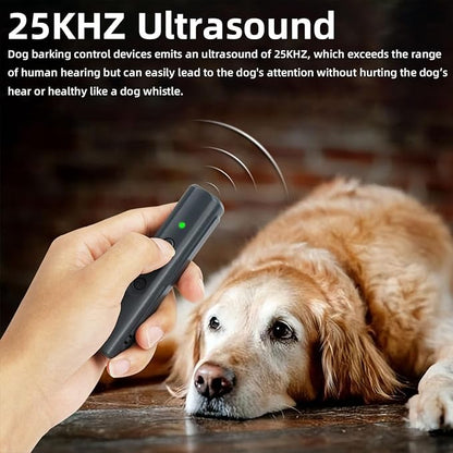 YYLUUT Anti Bark Device for Dogs,Ultrasonic Dog Bark Deterrent Devices,Dog Training & Behavior Aids,Portable Mini 365nm UV Detector for Dog/Cat Urine/Cat Moss